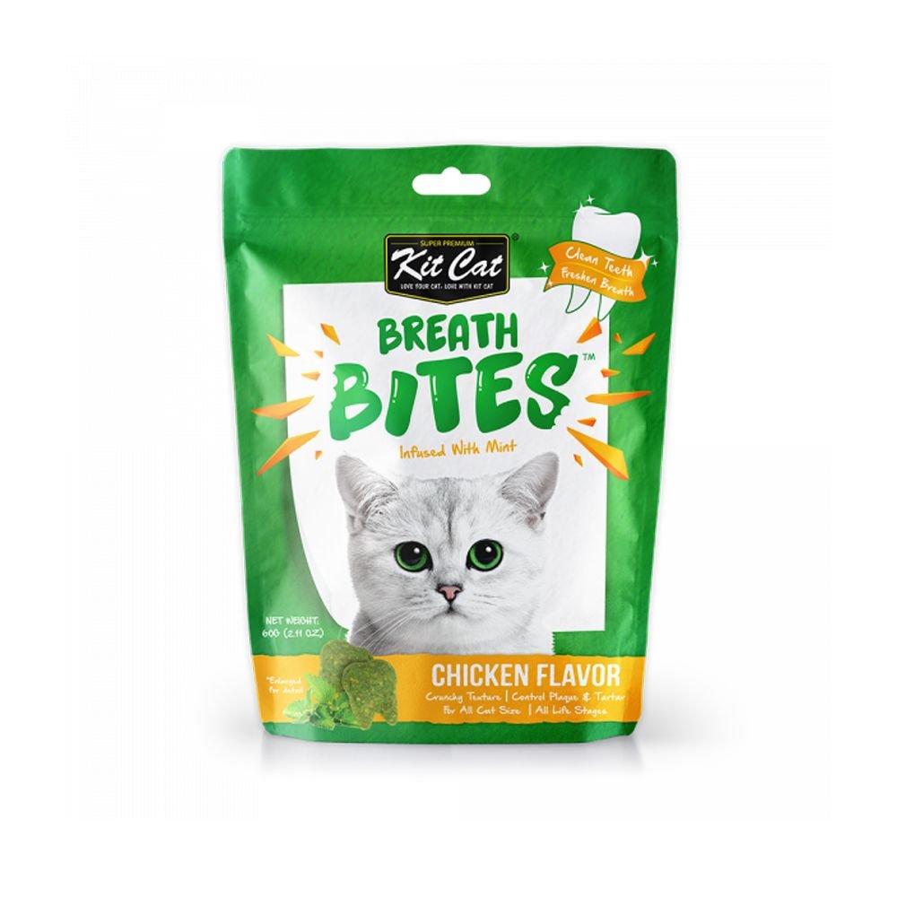 0 Kit Cat Breath Bites Chicken 60g - Image 1
