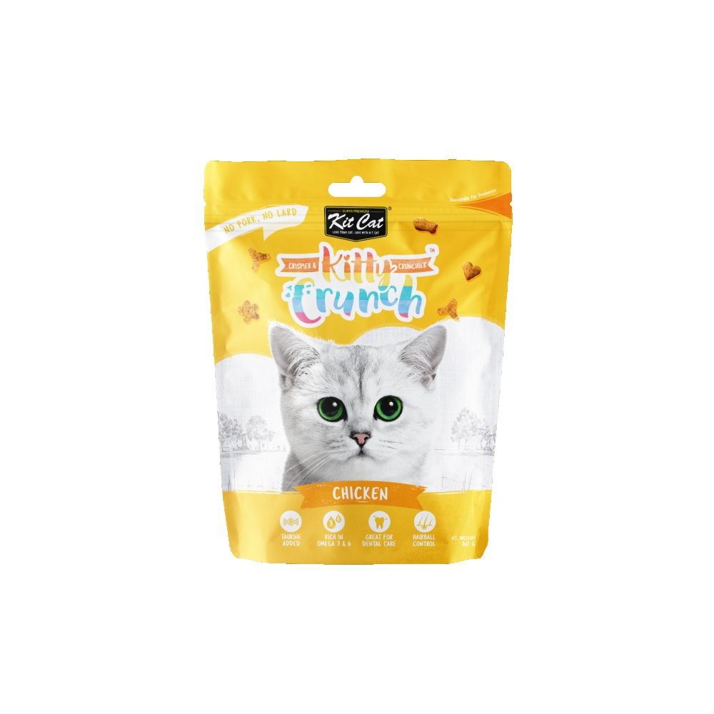 1 (1) Kit Cat Kitty Crunch Chicken Flavor - Image 1
