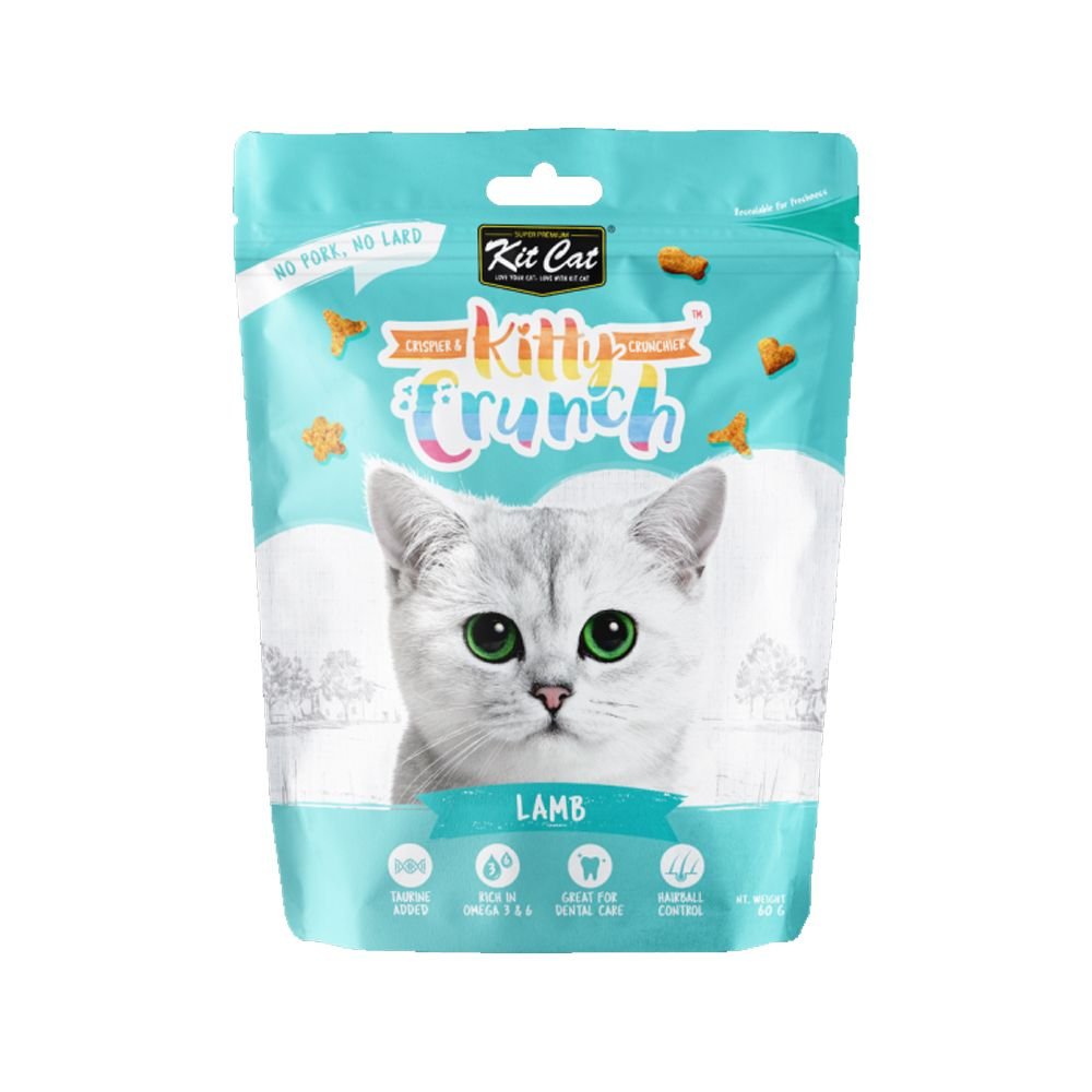 1 (1) Kit Cat Kitty Crunch Lamb Flavor - Image 1