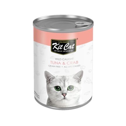 Kit Cat Atlantic Tuna with Crab Canned Cat Food
