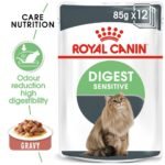 Feline Care Nutrition Digest Sensitive Gravy wet Food Pouches 12X85g - Image 2