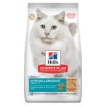 Hill's Science Plan Hypoallergenic No Grain Egg & Insect Protein Adult Dry Cat Food - 1.5KG