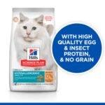 Hill's Science Plan Hypoallergenic No Grain Egg & Insect Protein Adult Dry Cat Food - 1.5KG - Image 2