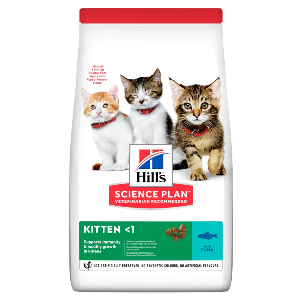 sp-feline-science-plan-kitten-healthy-development-tuna-dry-productshot_zoom_1 Hill's Science Plan Kitten Food with Tuna 1.5kg - Image 1