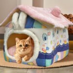 House-Shaped Cat Bed - Large - Image 6