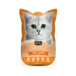 Kit Cat Petite Pouch Complete & Balanced Tuna & Salmon in Aspic