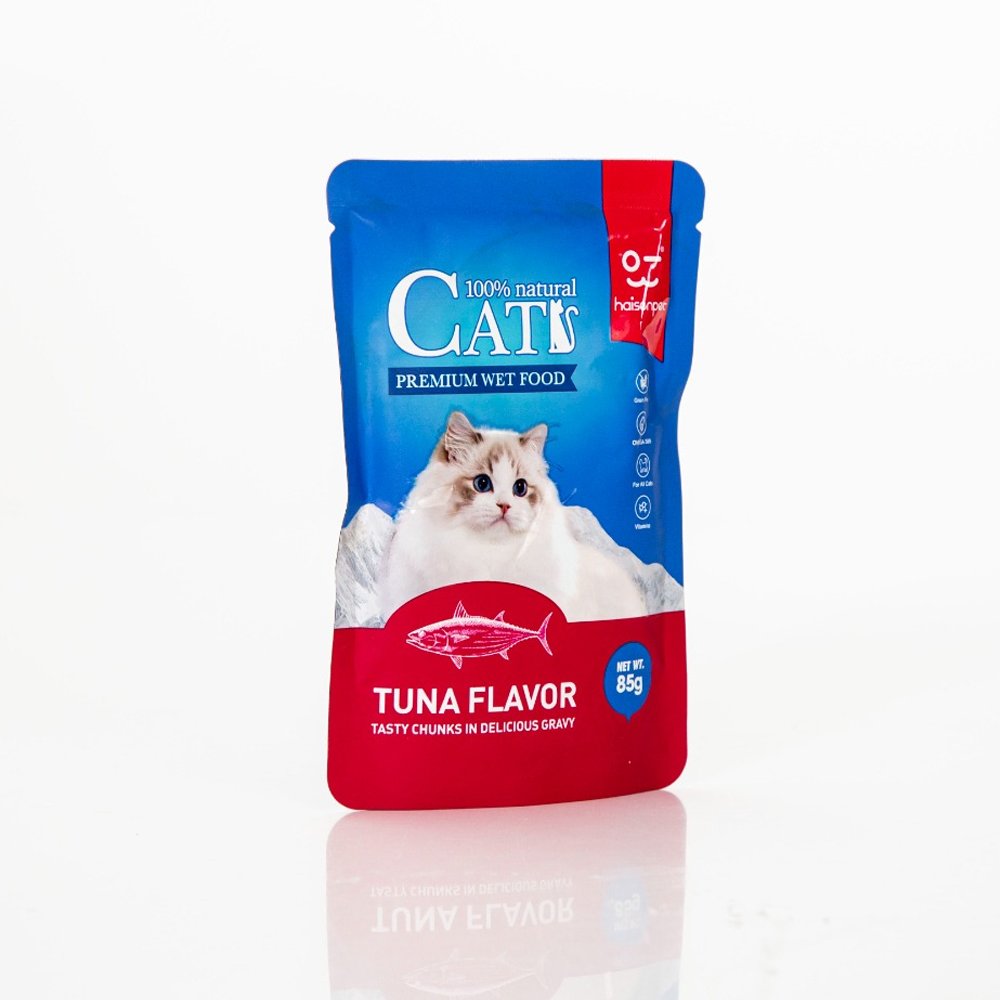 1 (1) Haisen Premium Wet Food Pouches 85g - Image 1