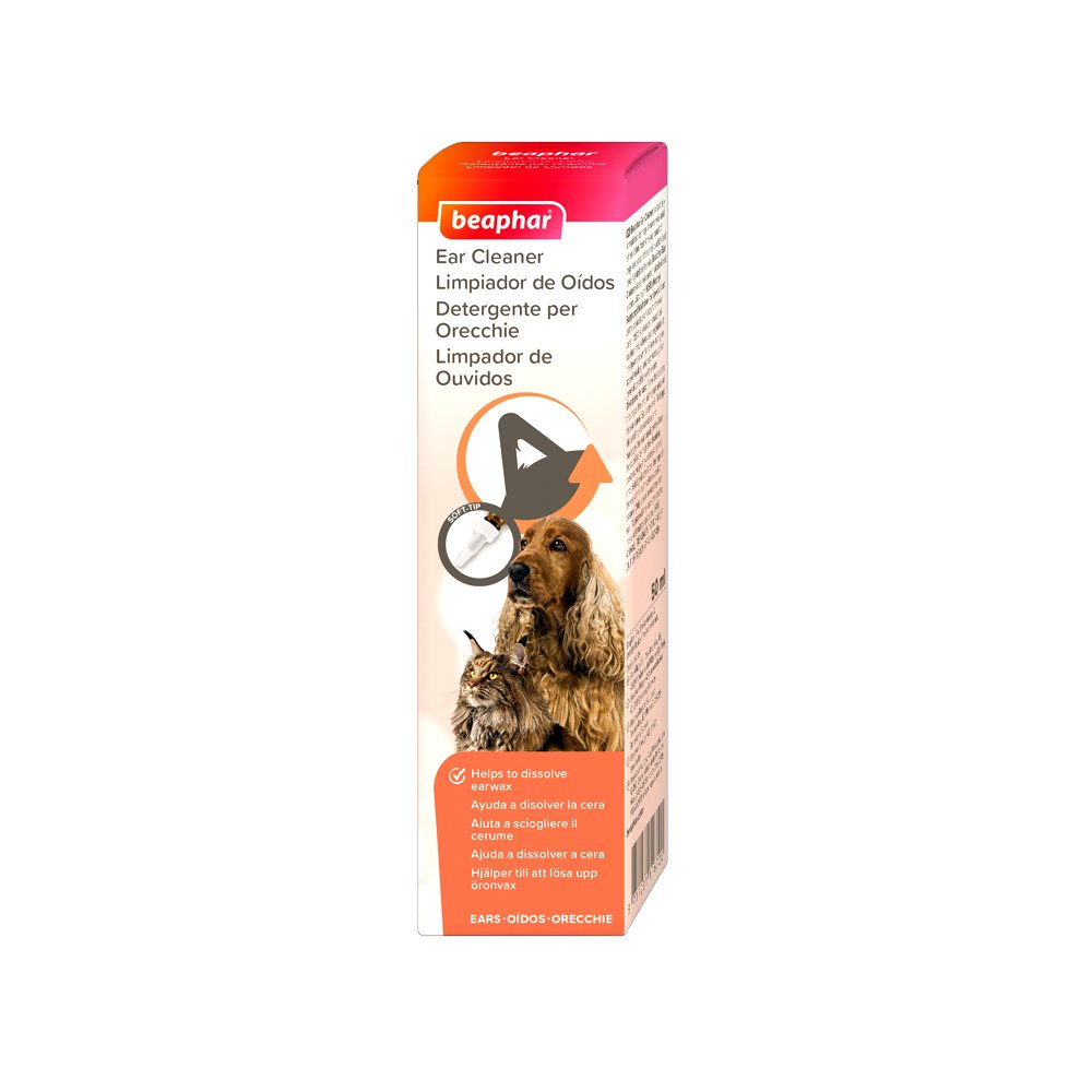 1 Beaphar diagnos ear cleaner for dog & cat - 50ml - Image 1