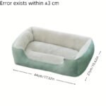 Rectangular Plush Pet Bed - Small