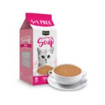 Kit Cat Savoury Soup Tuna Wet Pouch Cat Food (50g x 6) - Image 3