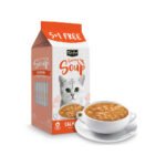 Kit Cat Savoury Soup Salmon  Wet Pouch Cat Food (50g x 6) - Image 3