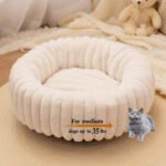 Circular Plush Pet Bed - Image 2