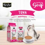 Kit Cat Savoury Soup Tuna Wet Pouch Cat Food (50g x 6) - Image 4