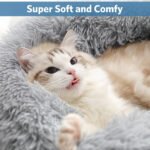 Circular Plush Pet Bed - Medium - Image 2