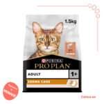Purina Pro Plan Adult Derma Care Dry Cat Food with Salmon 1.5 KG